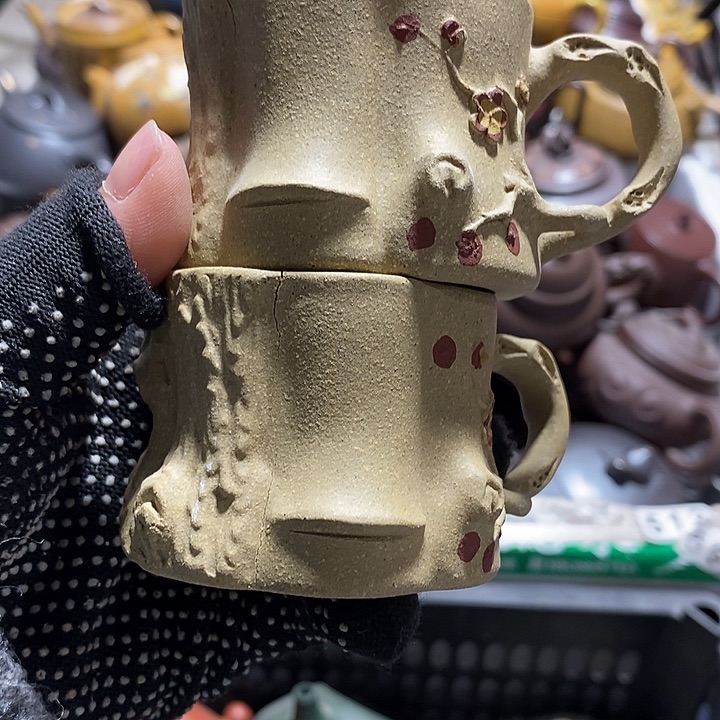 紫砂茶壶全裂漏水