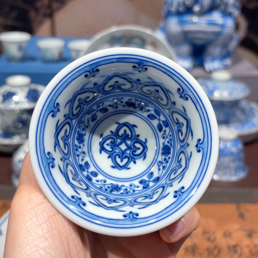 瓷片景德镇纯手工手绘