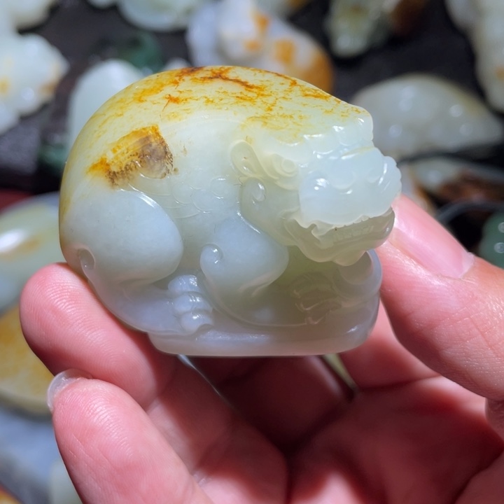 和田玉挂件未镶嵌