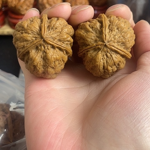 把件文玩核桃十八包带彩41