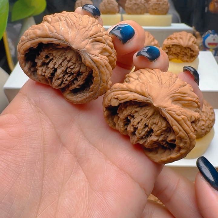 把件核桃麦虎聚宝盆