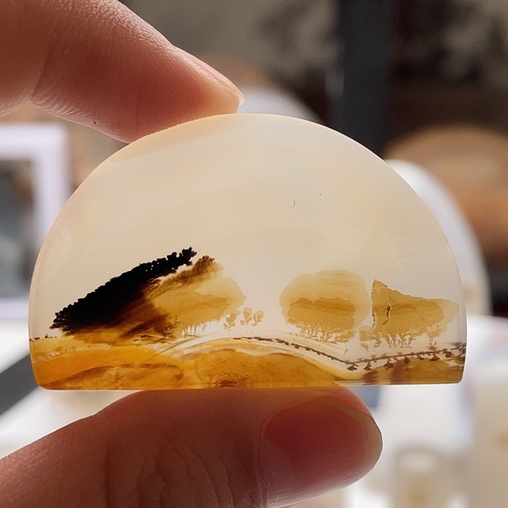 玛瑙/玉髓未镶嵌吊坠(不含链)