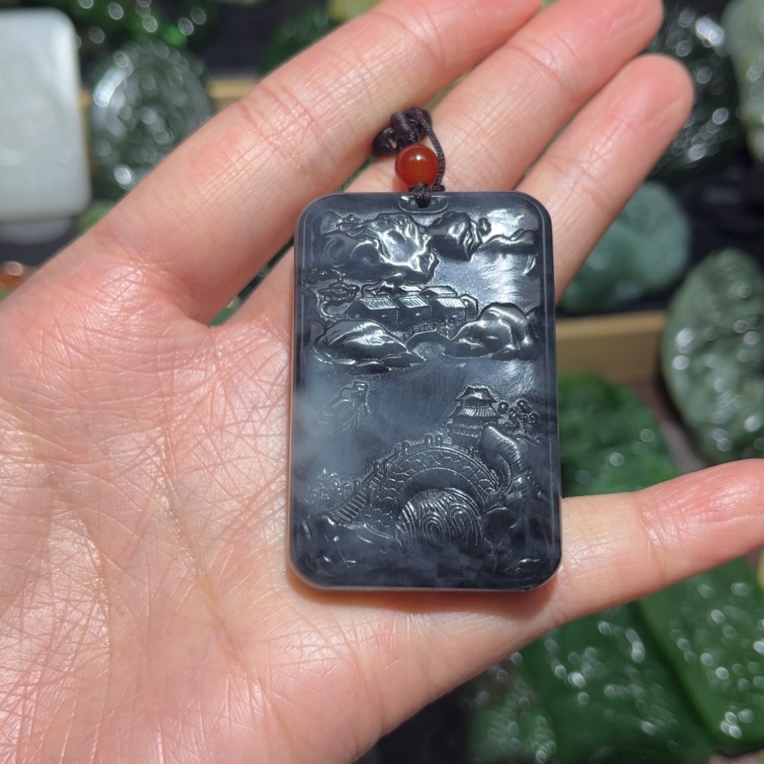 和田玉挂件未镶嵌