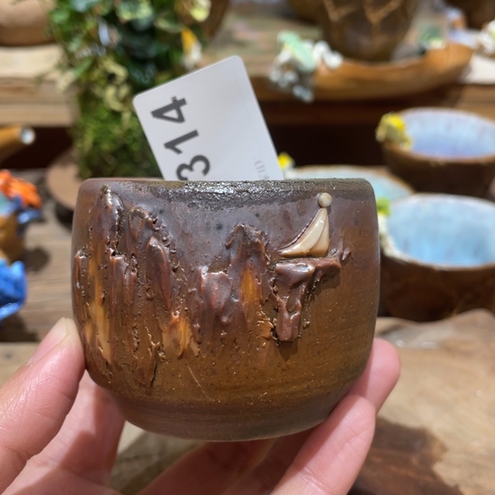 手工制作陶瓷茶具茶杯仿生器