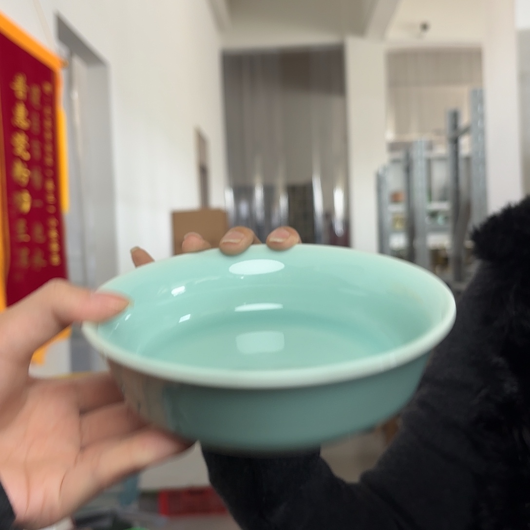 龙泉云间青瓷小米茶器