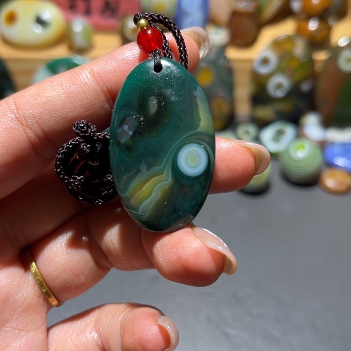 玛瑙/玉髓未镶嵌颈饰