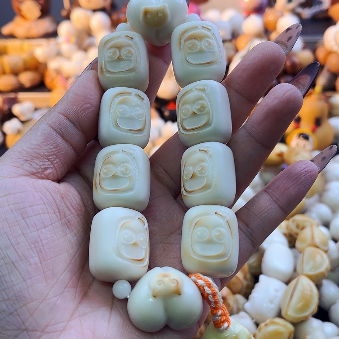 手串菩提根/象牙果甜蜜双排