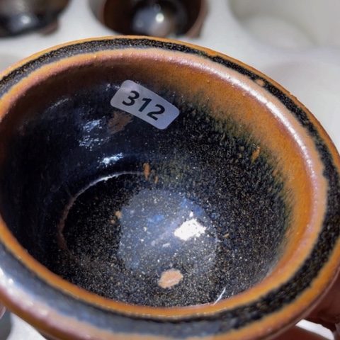 茶盏原矿原釉柴烧建盏