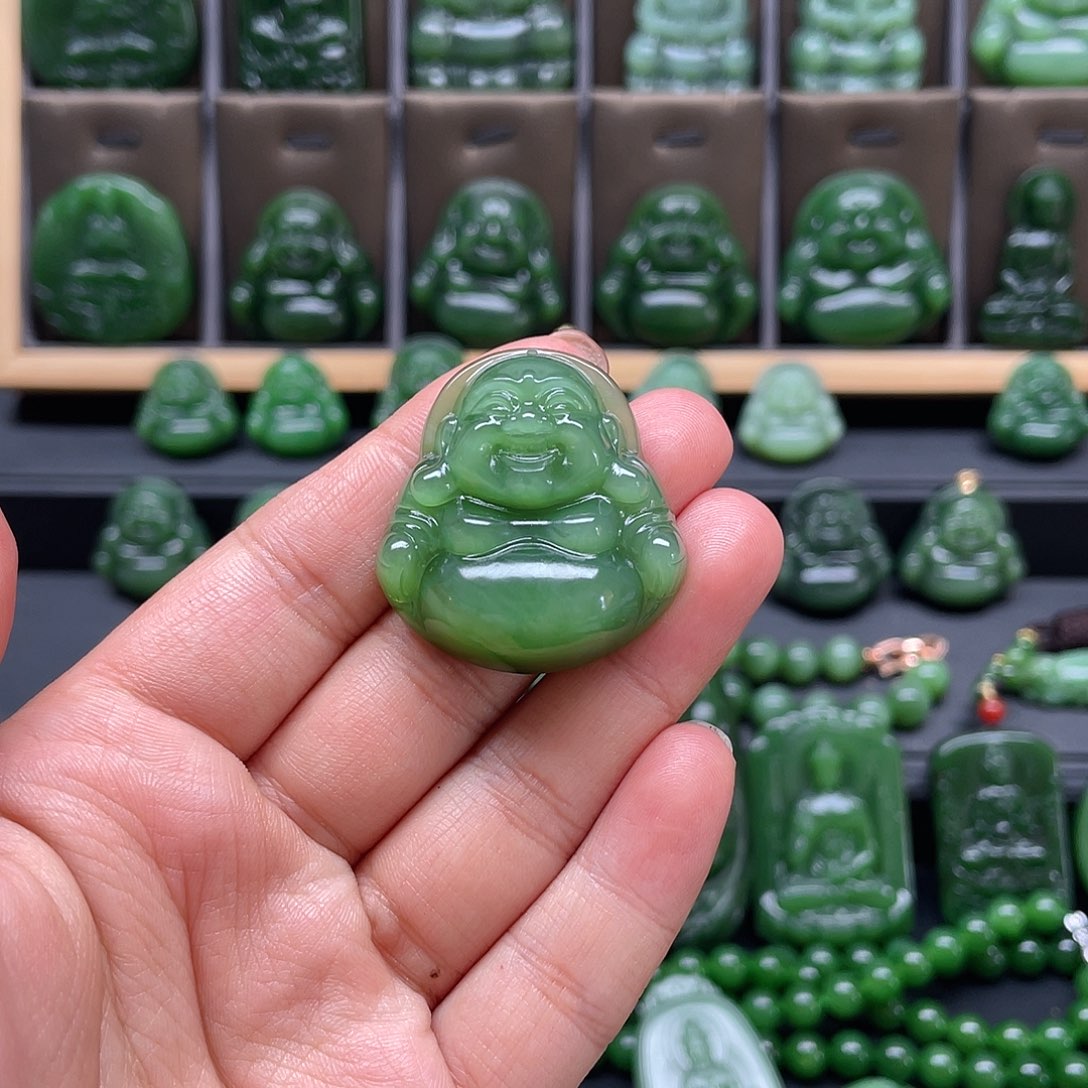 和田玉吊坠未镶嵌5***n