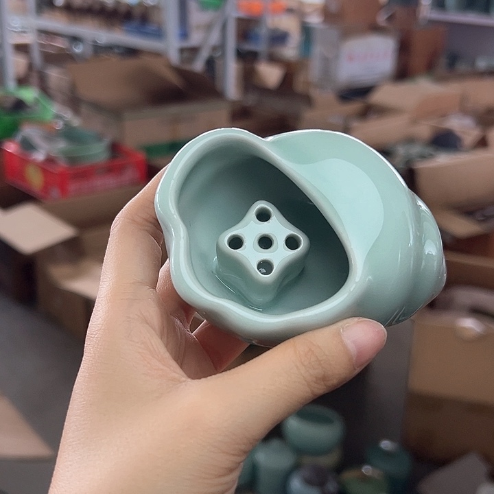 龙泉云间青瓷小米茶器