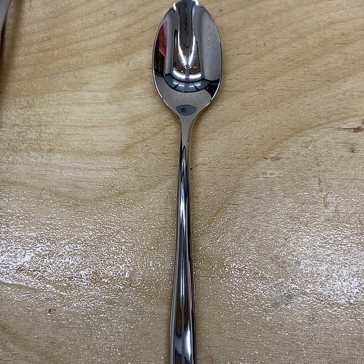 水晶玻璃316不锈钢勺子一支