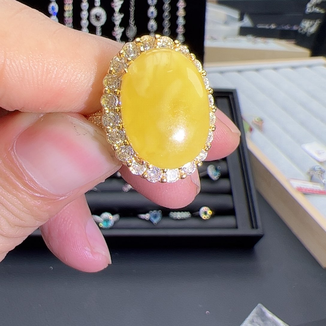 紫晶珠宝半成品银S925镶嵌