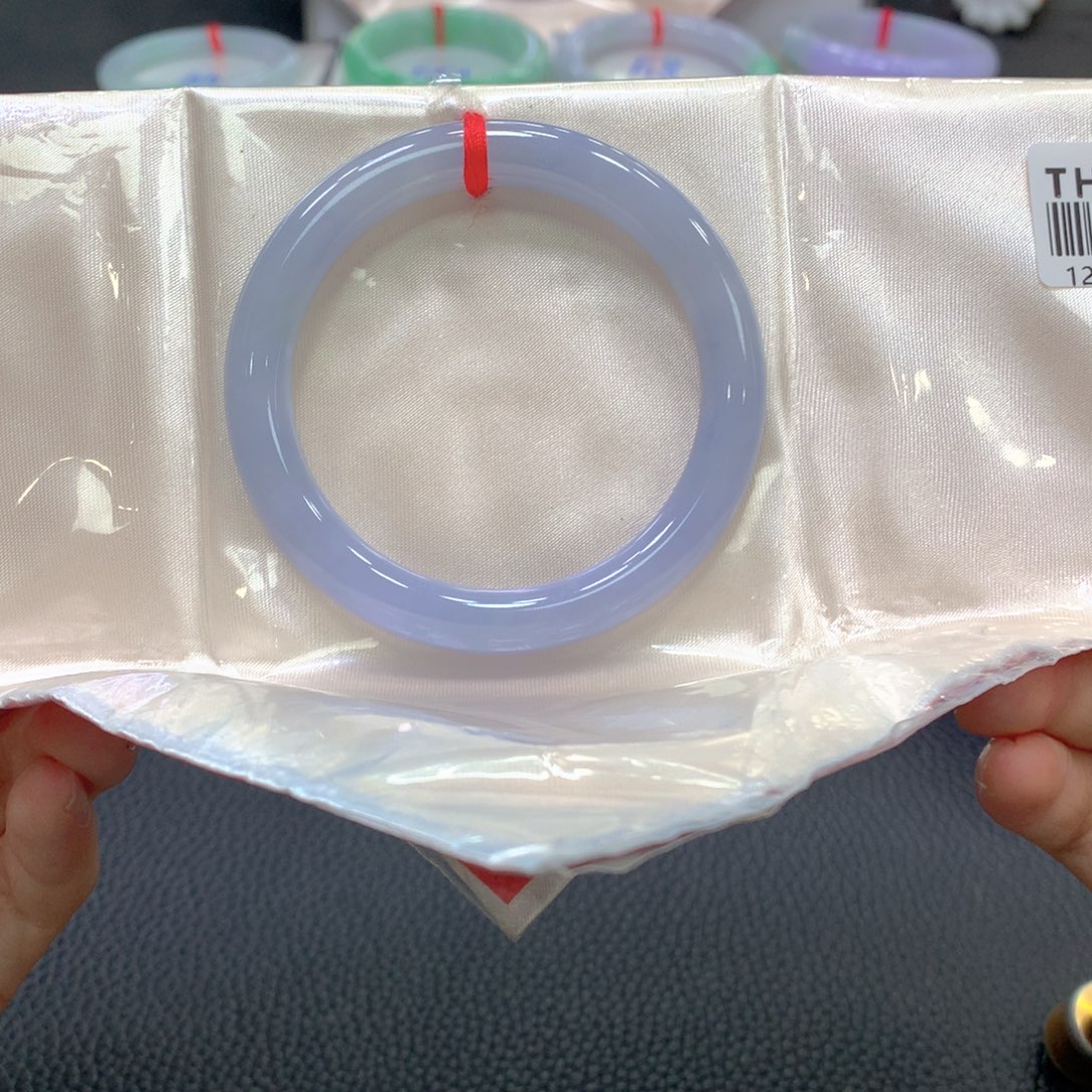 翡翠未镶嵌手镯7号