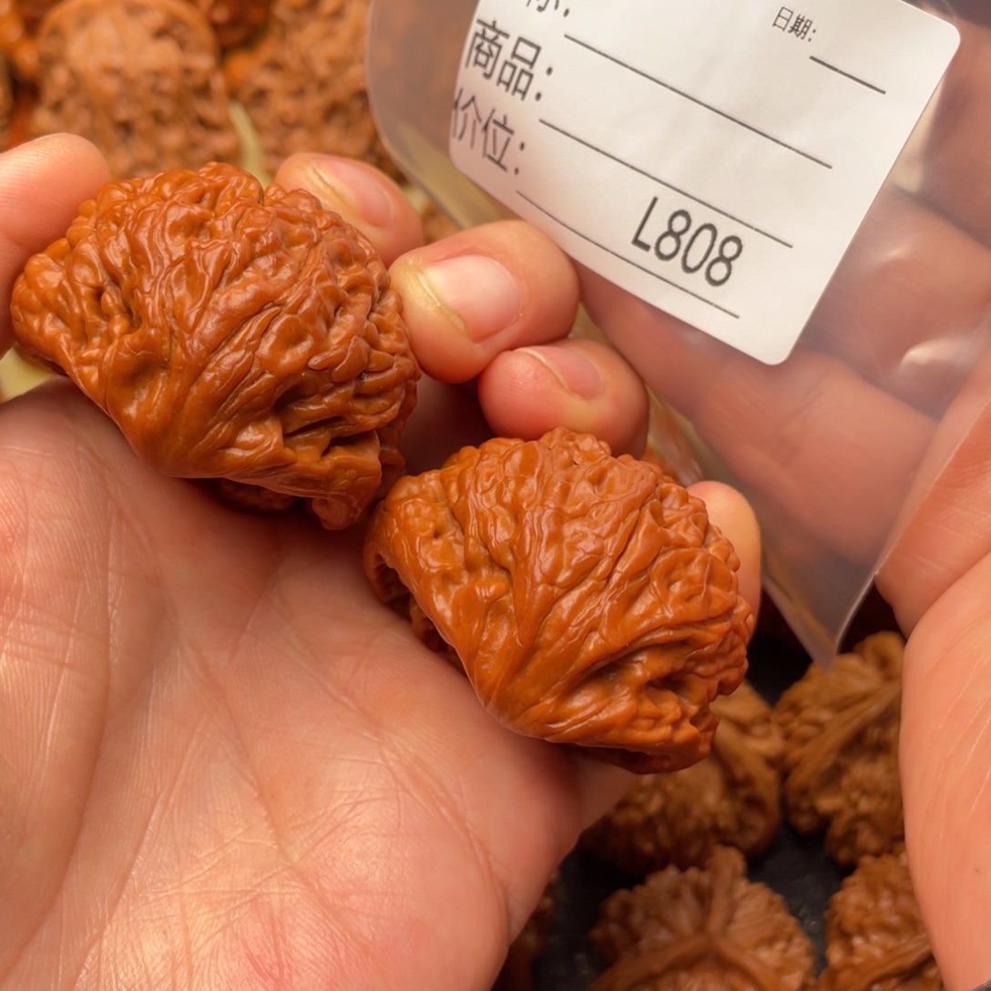 今***伴文玩核桃吊坠45太极霸王蛇