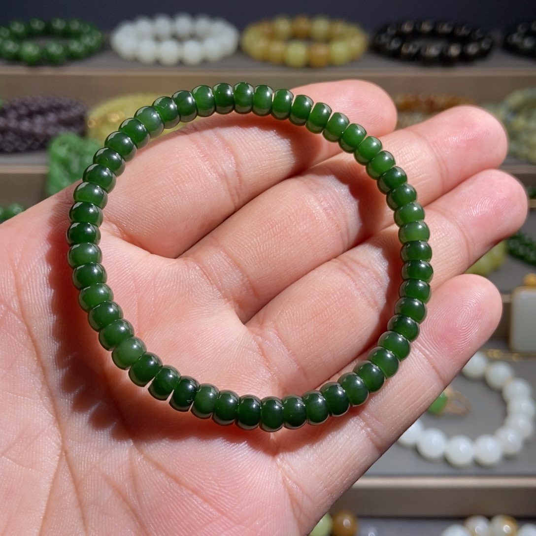 和田玉手链未镶嵌