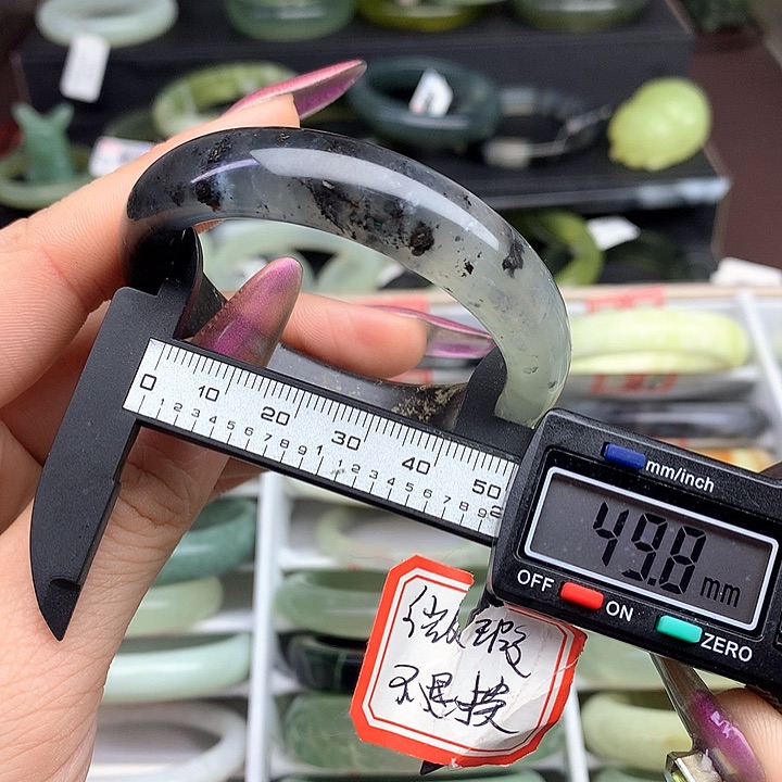 蛇纹石玉手镯未镶嵌721