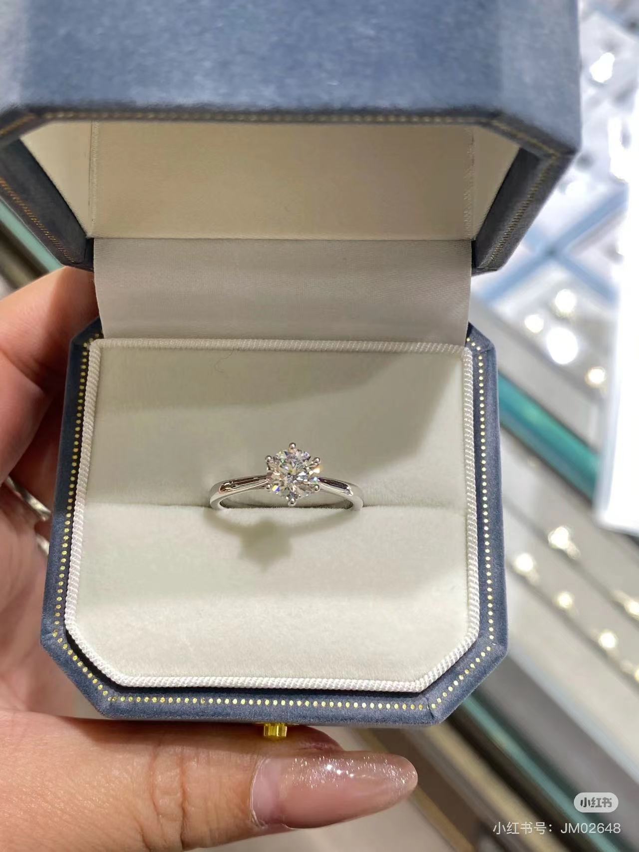 周家六爪2.0ct戒指