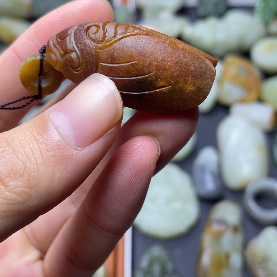 吊坠(不含链)未镶嵌和田玉