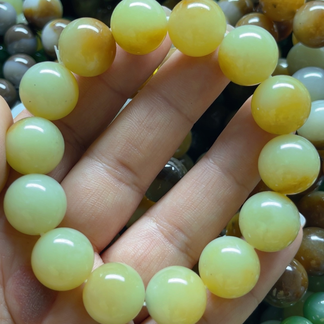 和田玉手链未镶嵌