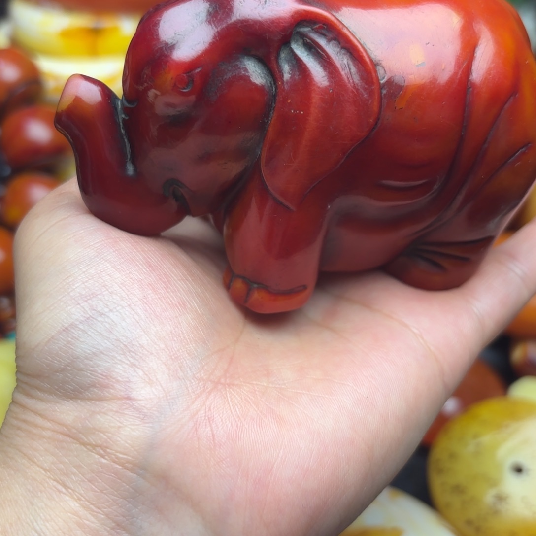 未镶嵌琥珀手链蜜蜡