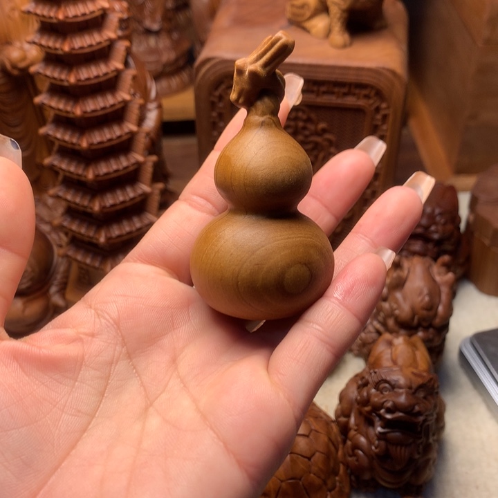 檀香木其他老山檀香手把件