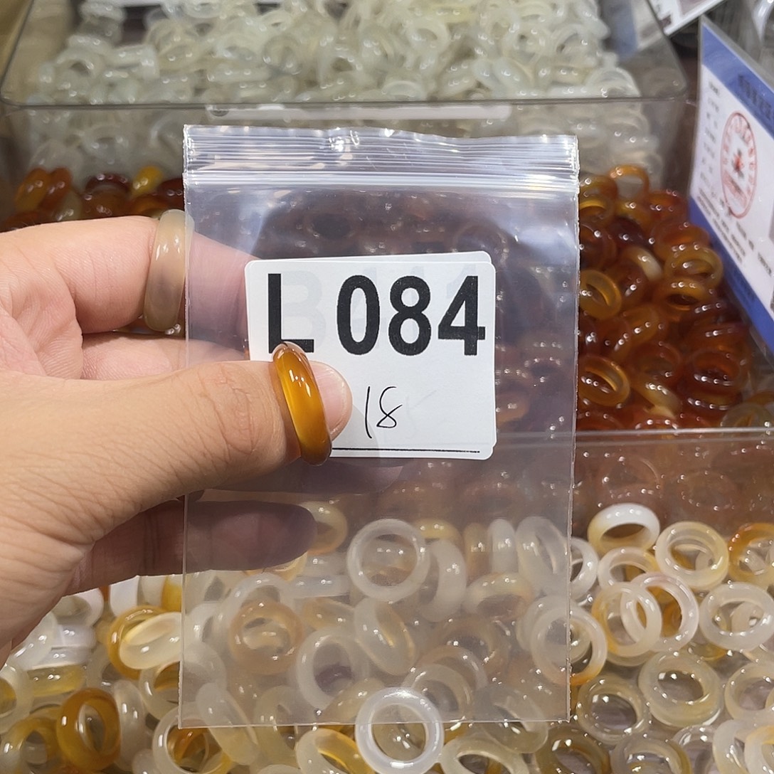 合金戒指玛瑙/玉髓084