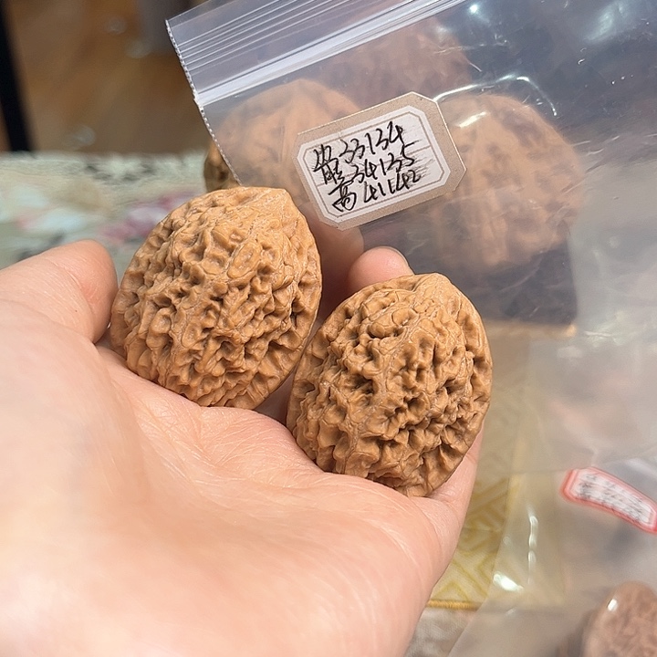 文玩核桃把件非嫁接将军榜