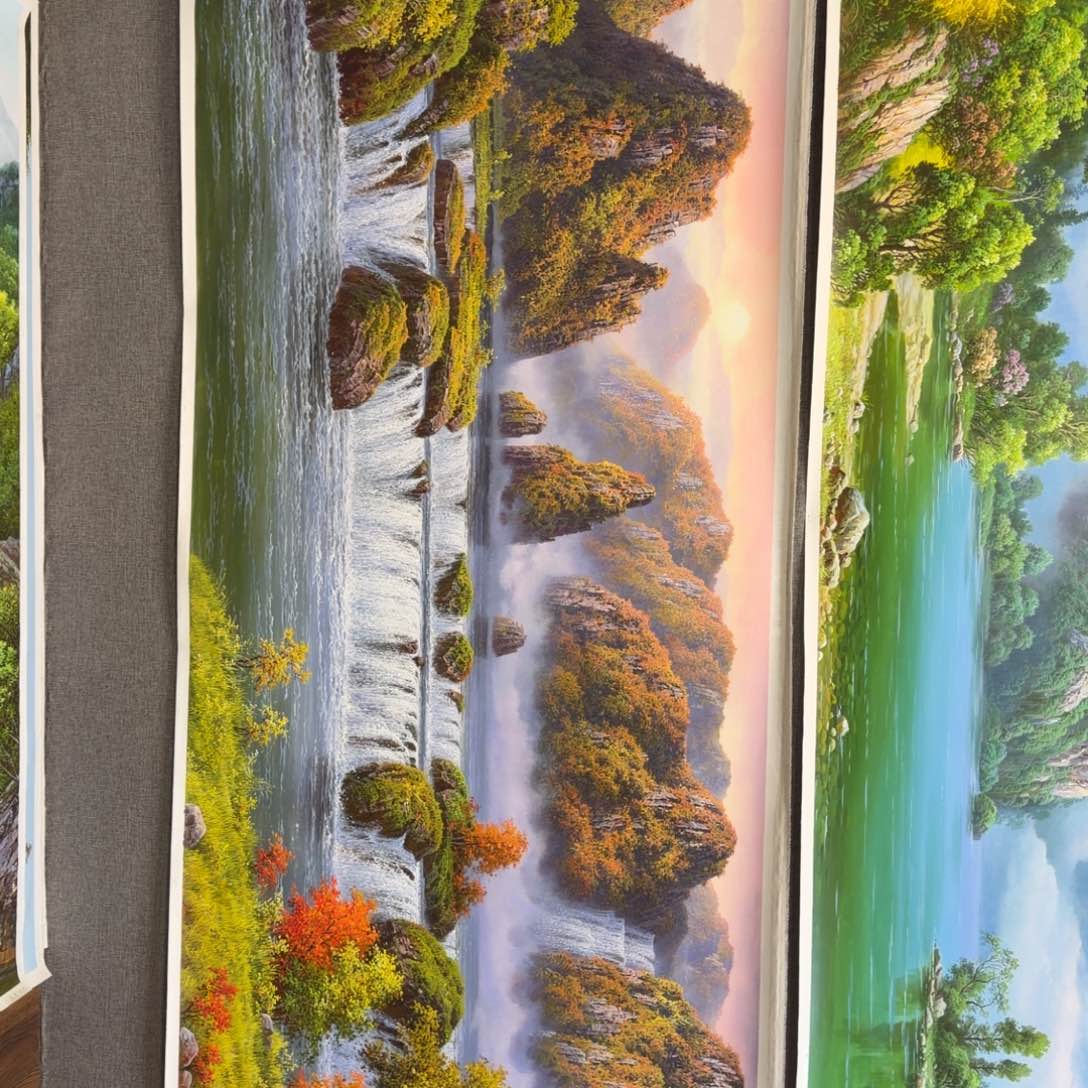 油画在干嘛了我不知道我