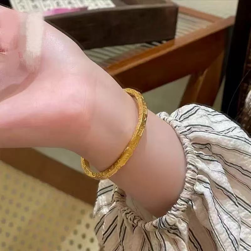 【抖音好货】孟加拉赤金豆豆提炼手工改款【古法吉言】精工版 可佩戴