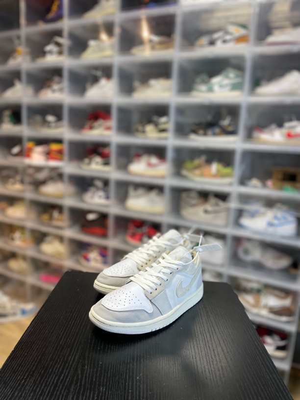 95新 MM6 aj1灰白休闲鞋/41/已精洗/