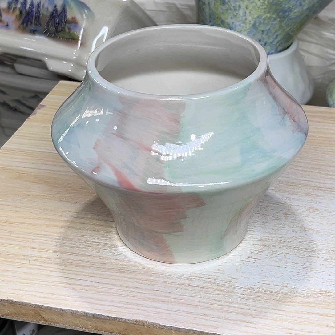 陶瓷绿植多肉微瑕花盆外口径11-13