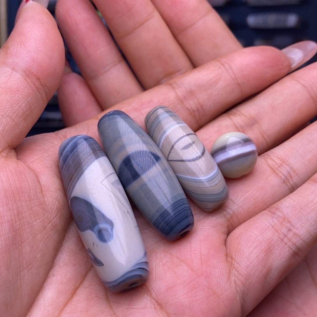 橙***爸玛瑙/玉髓未镶嵌珠宝半成品