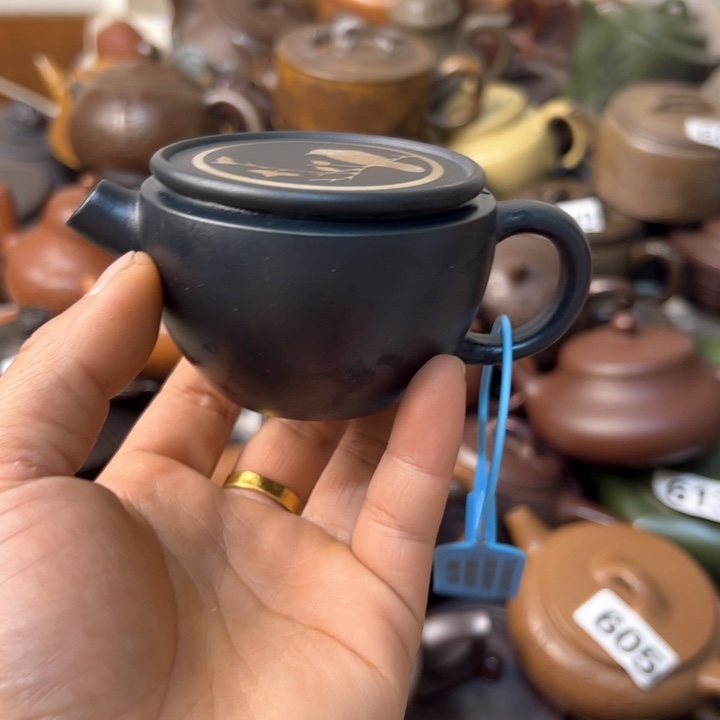 紫砂茶壶大*张紫砂壶微瑕