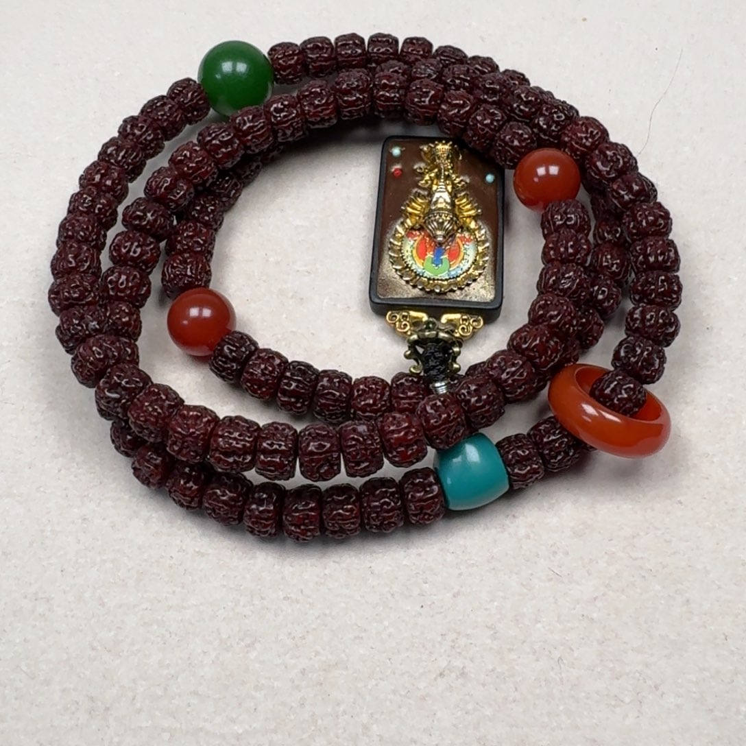 金刚菩提吊坠白**白金刚