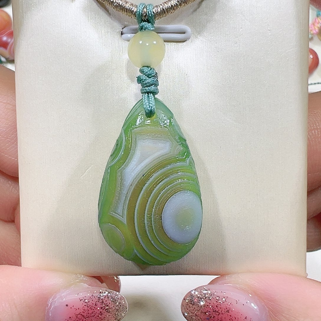 玛瑙/玉髓珠宝半成品未镶嵌玛瑙吊坠