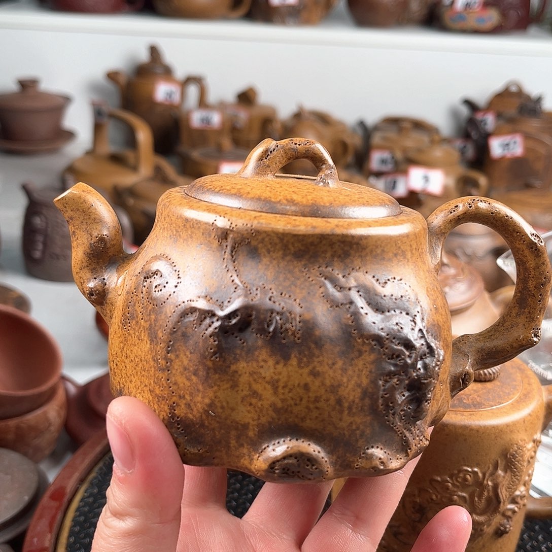 紫泥茶壶宜兴紫砂