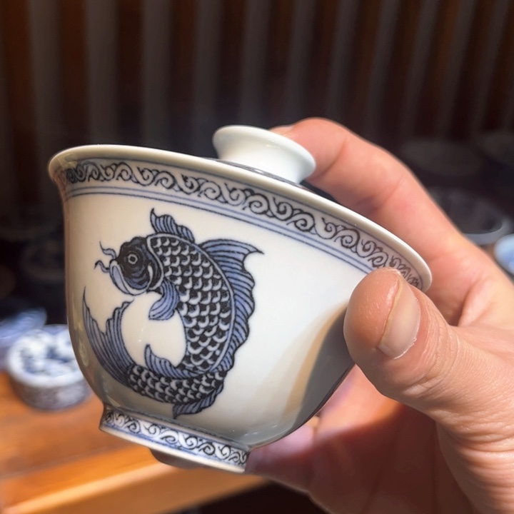 杯陶瓷艺术品美官人