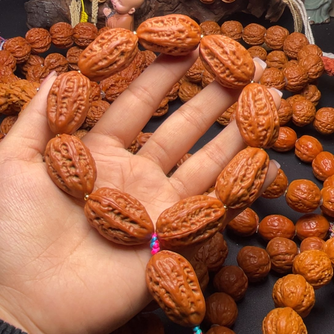 文玩核桃手串八棱大枣