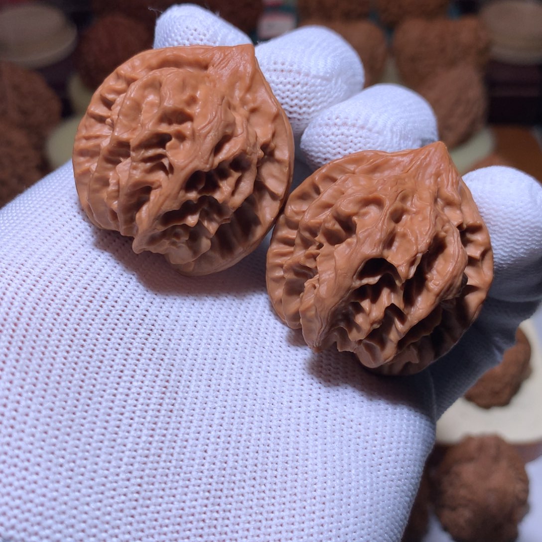 文玩核桃把件精品曹大龙