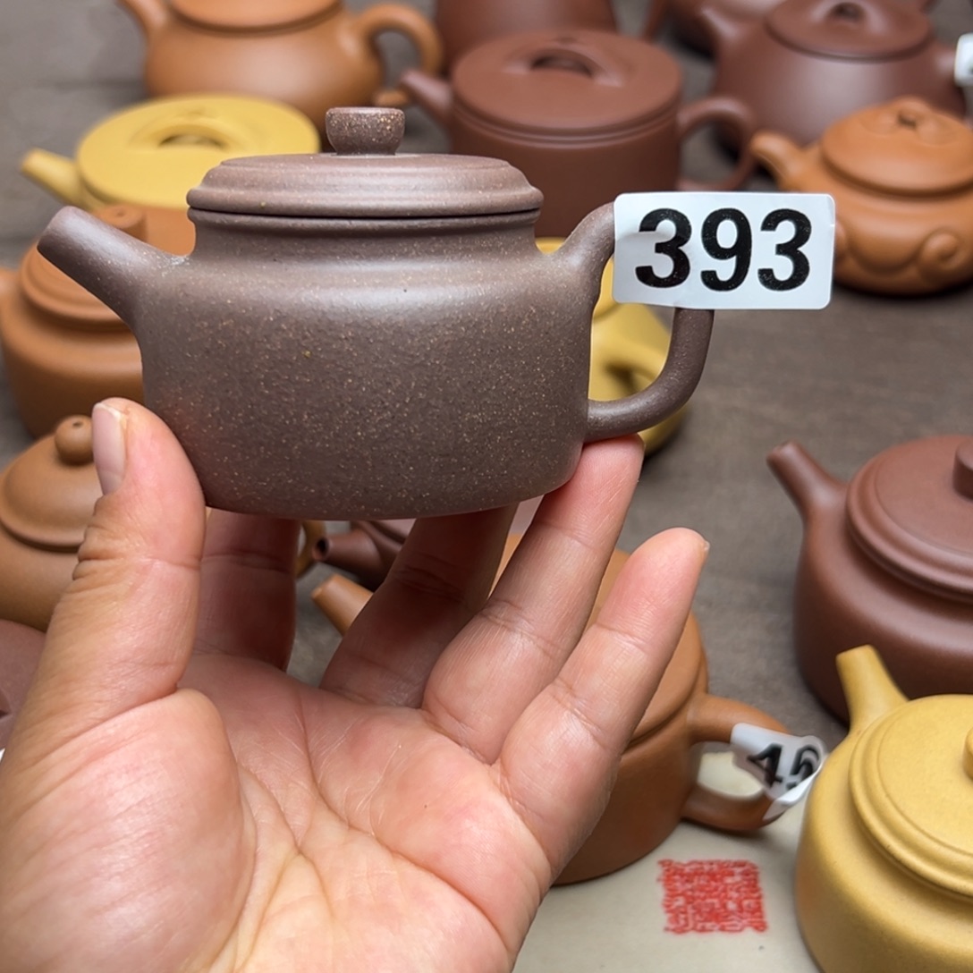 一***茶茶壶紫砂紫泥半手工150cc左右