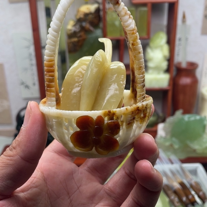 岫玉未镶嵌四大名玉手把