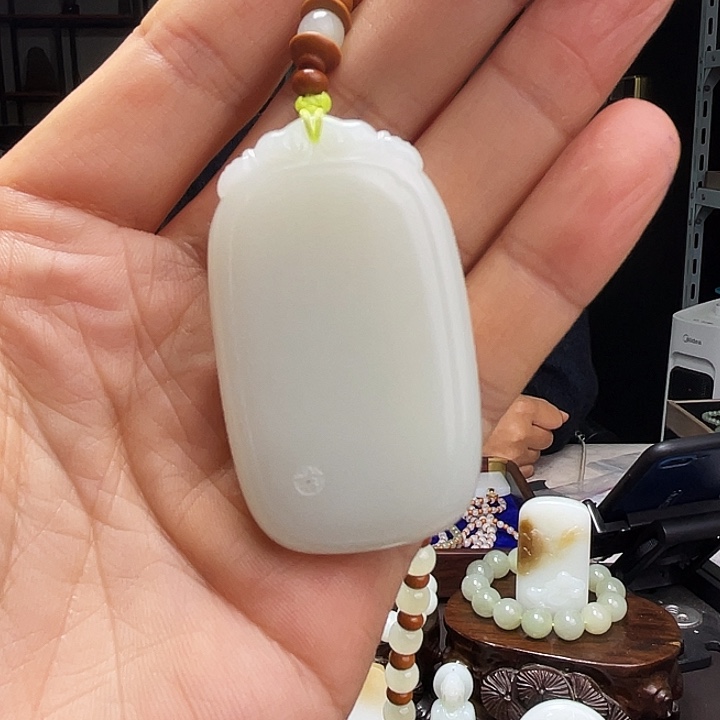 和田玉挂件定制发货未镶嵌