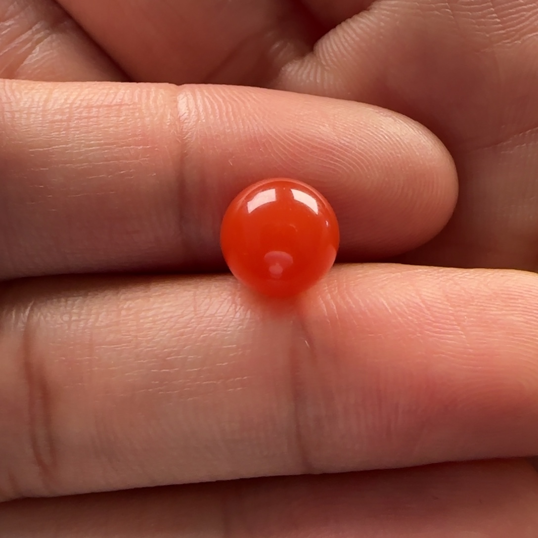 南红玛瑙圆珠8.0未镶嵌