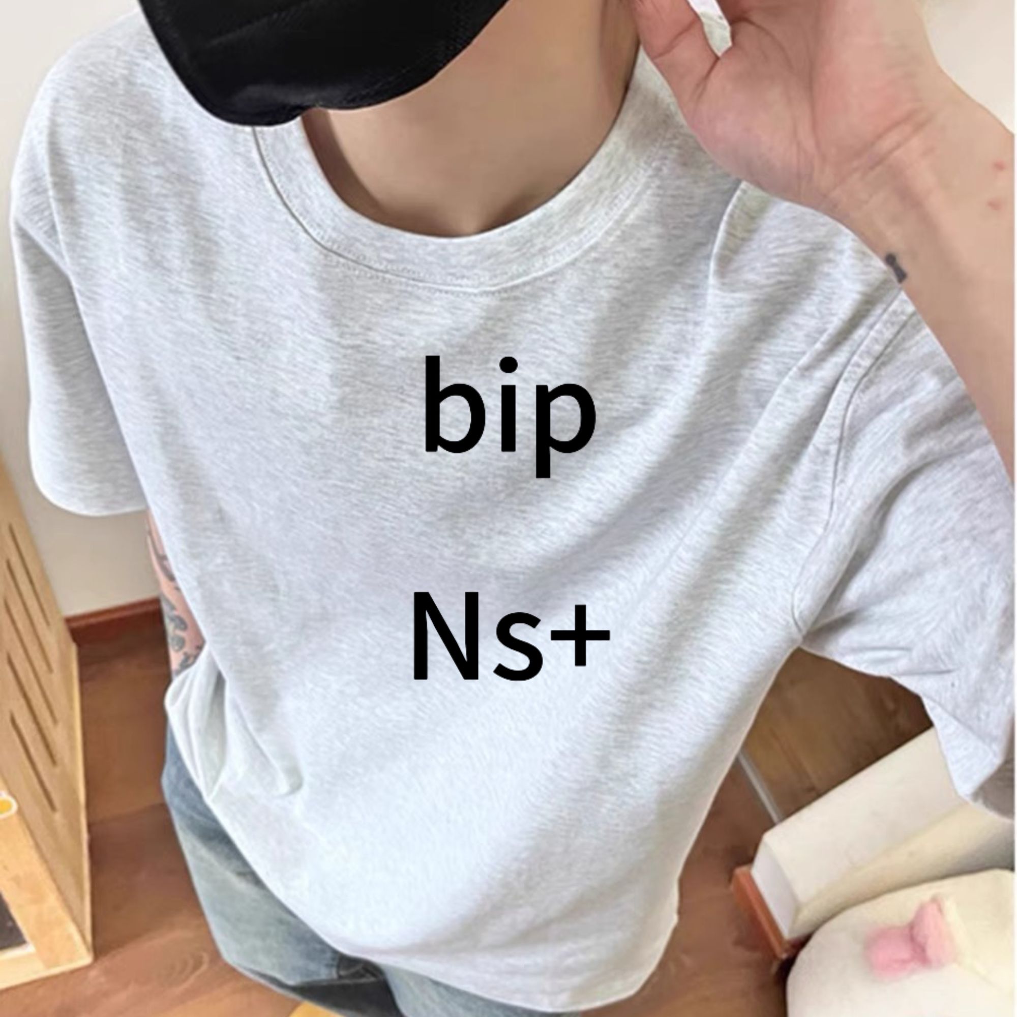 夏季纯棉百搭T恤时尚宽松潮牌