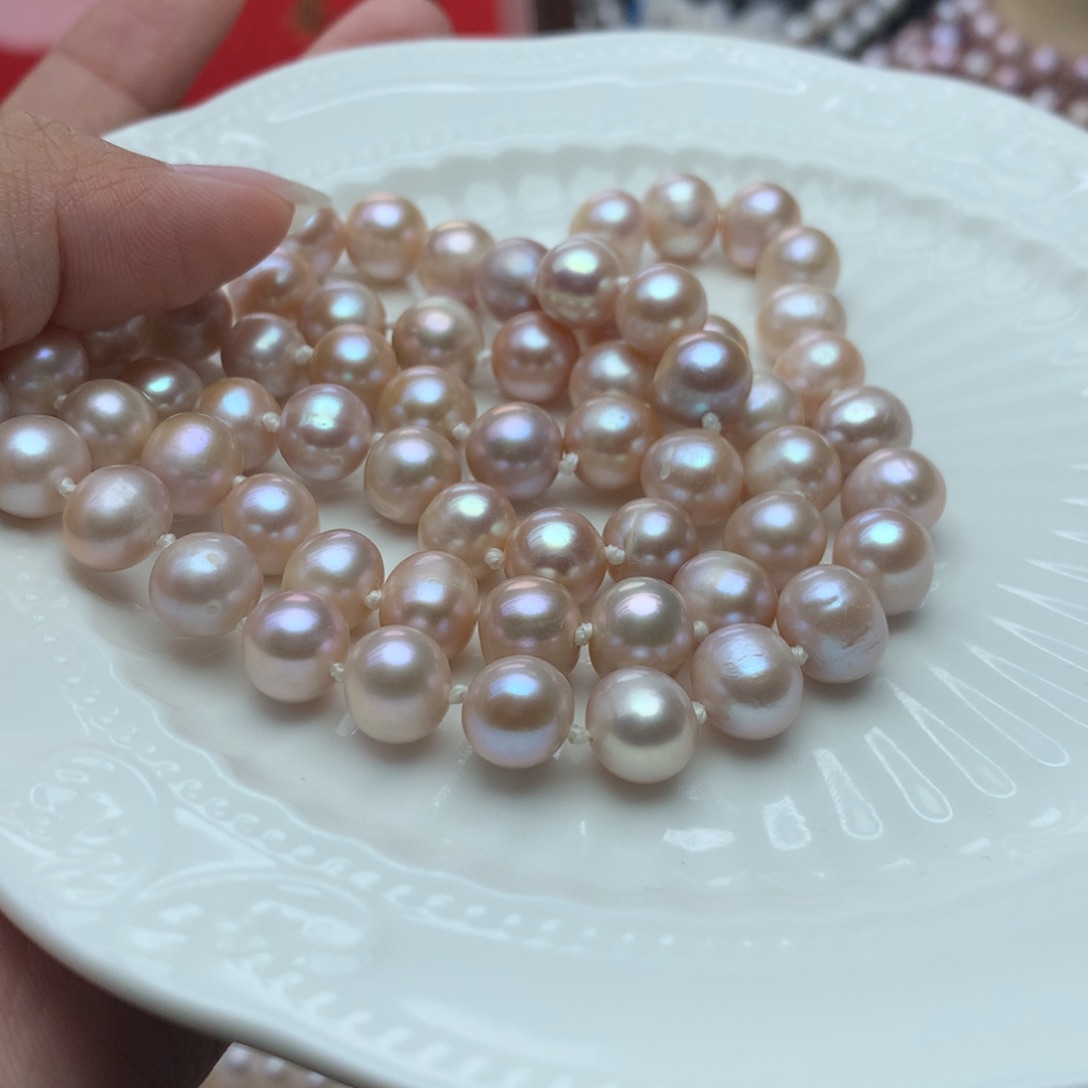 未镶嵌淡水珍珠9-10(****)n34做102cm