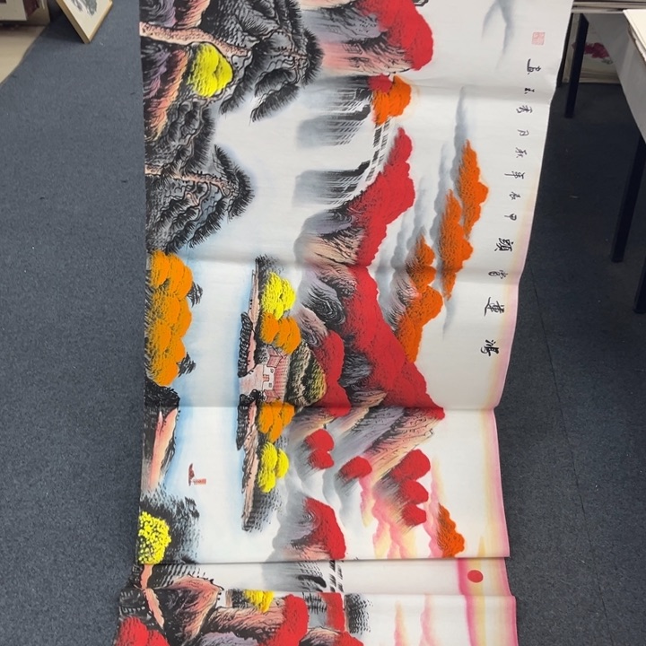 国画绘画手绘作品