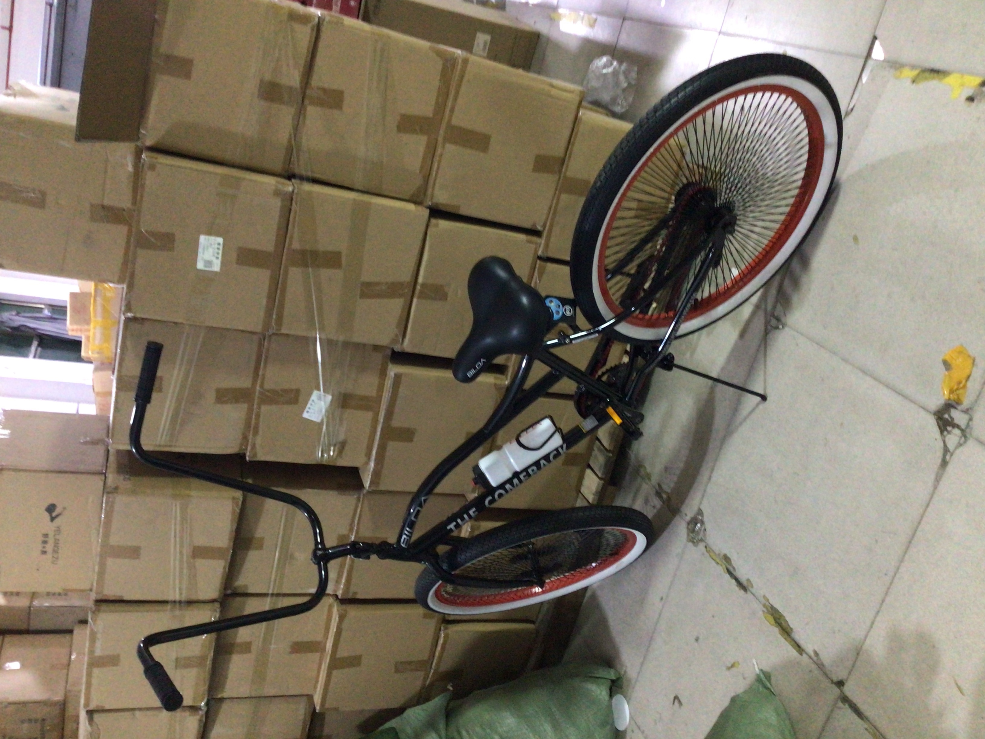 复古倒刹猿猴高把自行车