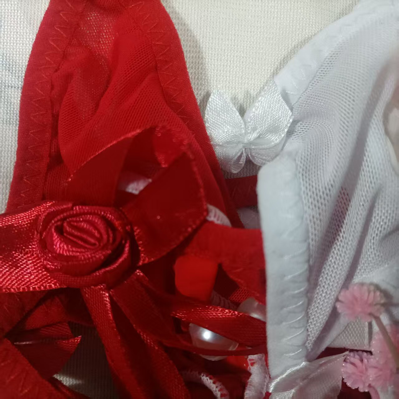 新款男士时尚内裤潮流个性珠系列三角短裤