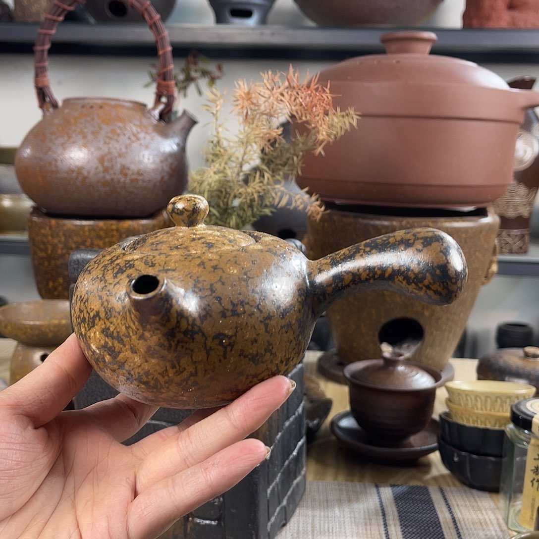 紫砂粗陶实用砂锅