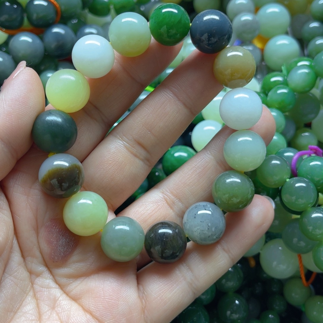 和田玉手链未镶嵌